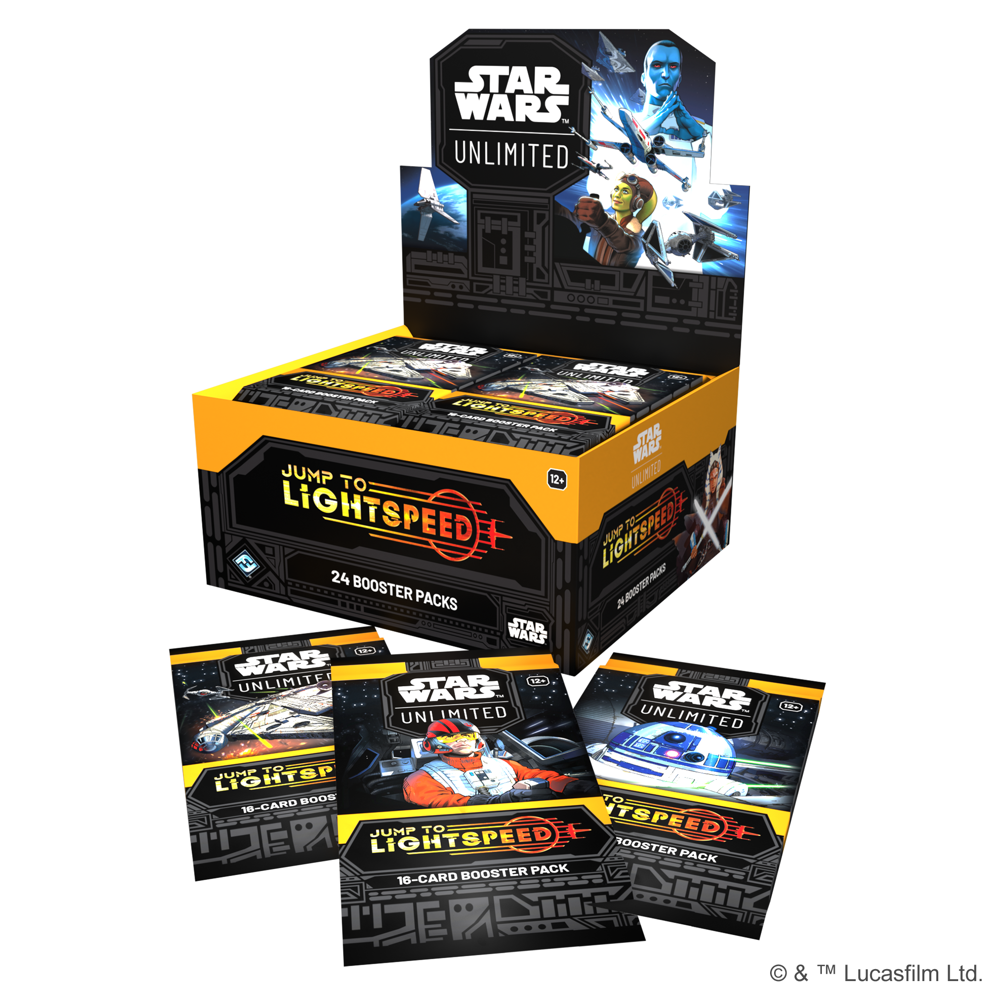 Star Wars: Unlimited - Jump to Lightspeed Booster Display