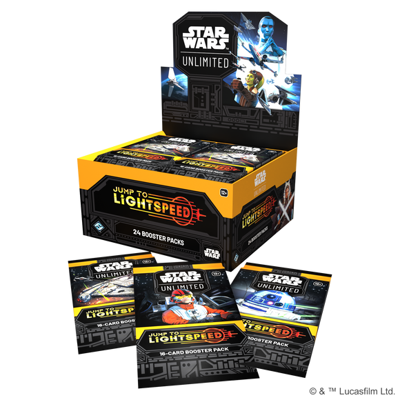 Star Wars: Unlimited - Jump to Lightspeed Booster Display - Bards & Cards
