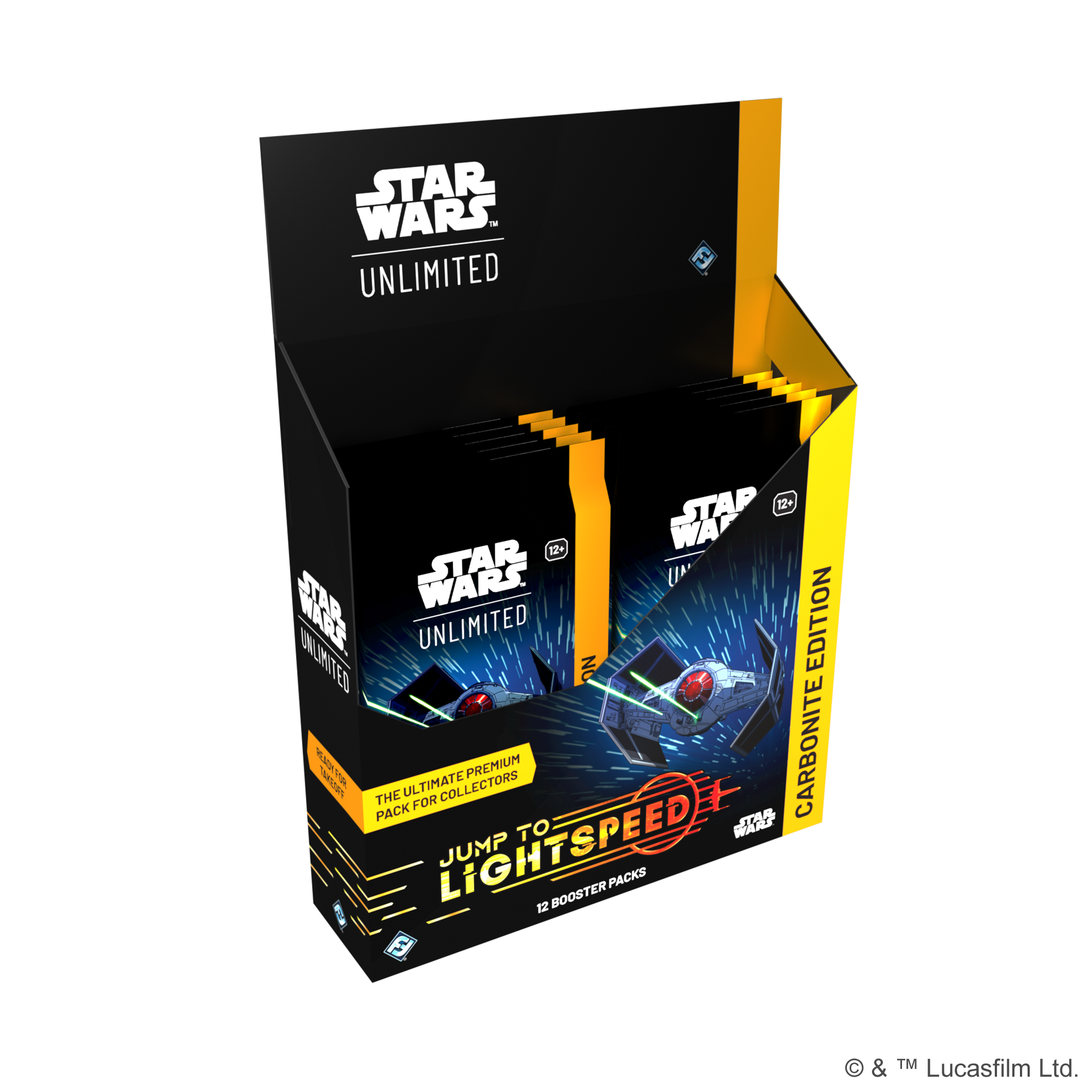 Star Wars: Unlimited - Jump to Lightspeed Carbonite Booster Display