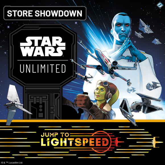 Sat 5/17/2025, 4 pm - Star Wars: Unlimited - Jump to Lightspeed Store Showdown - Bards & Cards