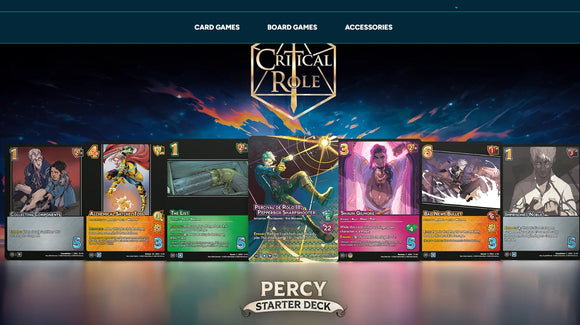 Universus: Critical Role - Heroes of Exandria Starter Decks - Bards & Cards