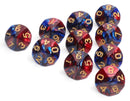 10 Piece D10s - Bards & Cards