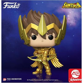 Funko POP! Saint Seiya - Sagittarius Seiya Vinyl Figure Alliance Entertainment Exclusive - Bards & Cards