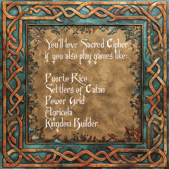 Sacred Cipher - Bards & Cards