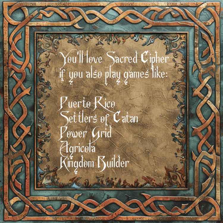 Sacred Cipher - Bards & Cards