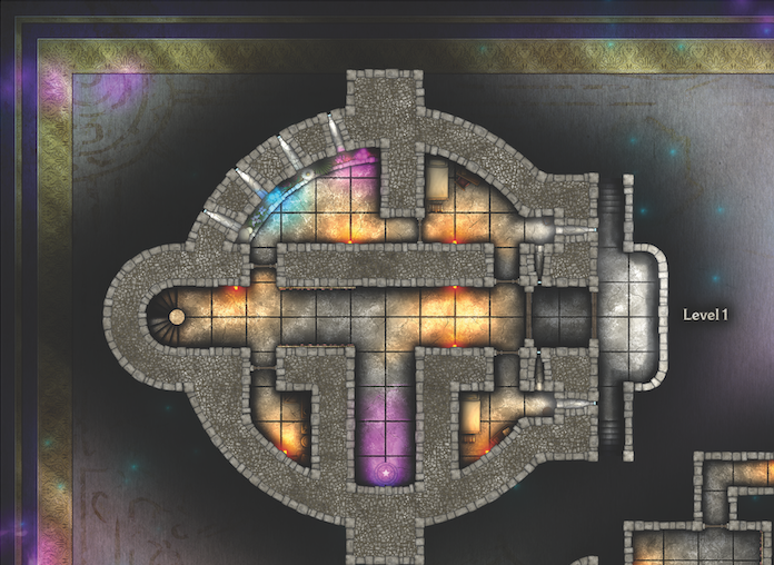 Dungeon Master's Guide: Premium Map Collection (D&D) - Bards & Cards