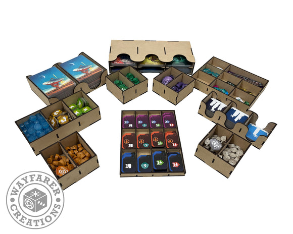 SETI Board Game Organizer Insert - Bards & Cards