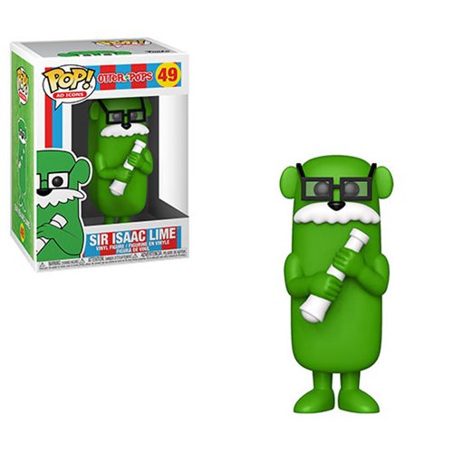 Funko POP! Ad Icons: Otter Pops - Sir Isaac Lime Vinyl Figure #49 - Bards & Cards