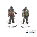 Infinity 3D Markers: Spetsnaz (2x 25mm Camo -3, Decoy -1) - Bards & Cards