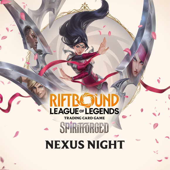 Thu 2/19/2026, 6 pm – Riftbound Nexus Night: Shards of Spiritforged Draft - Bards & Cards