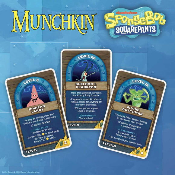 MUNCHKIN®: SpongeBob SquarePants - Bards & Cards