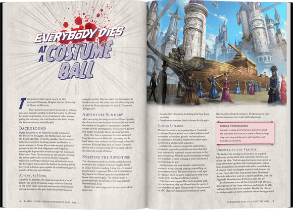 Faster, Purple Worm! Everybody Dies Vol. 1 (Hardcover) - Bards & Cards