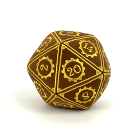 Steampunk D20 Plush (Enigma) - Bards & Cards