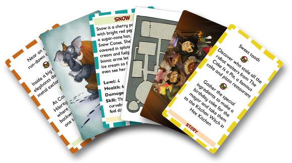 No Thank You Evil! RPG: Story, Please - Bards & Cards