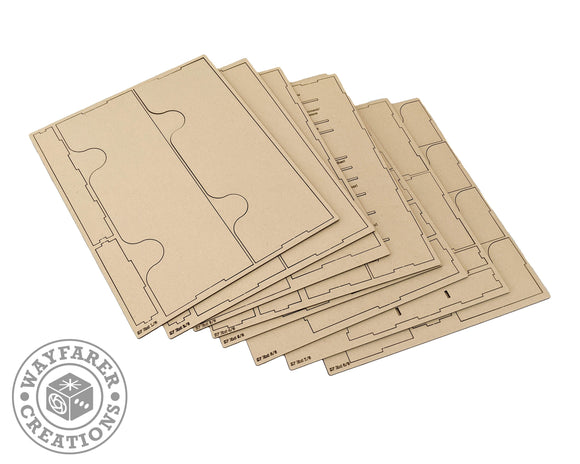 Extended Stuffed Fables Organizer Insert - Bards & Cards