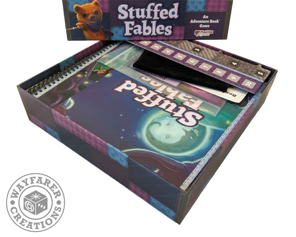 Stuffed Fables Board Game Organizer Insert - Bards & Cards