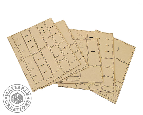 Stuffed Fables Board Game Organizer Insert - Bards & Cards