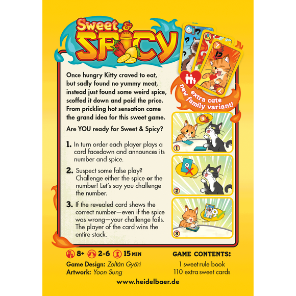 Sweet & Spicy - Bards & Cards