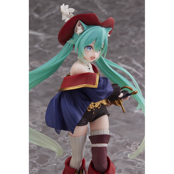 Taito: Vocaloid - Hatsune Miku (Puss in Boots) Wonderland Prize Figure - Bards & Cards