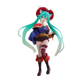 Taito: Vocaloid - Hatsune Miku (Puss in Boots) Wonderland Prize Figure - Bards & Cards