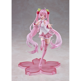 Taito: Vocaloid - Sakura Miku (2nd Season Stage Face Ver.) New Written Lottery Figure - Bards & Cards