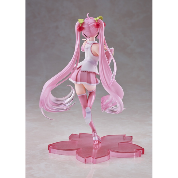 Taito: Vocaloid - Sakura Miku (2nd Season Stage Face Ver.) New Written Lottery Figure - Bards & Cards