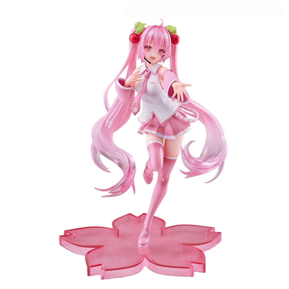 Taito: Vocaloid - Sakura Miku (2nd Season Stage Face Ver.) New Written Lottery Figure - Bards & Cards