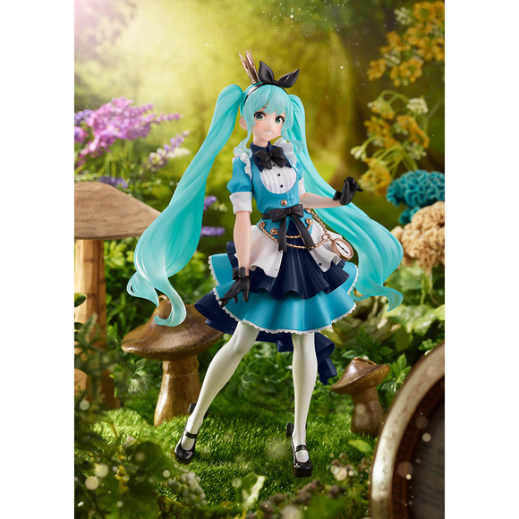 Taito: Vocaloid - Hatsune Miku Princess (Alice Ver.) AMP Prize Figure - Bards & Cards