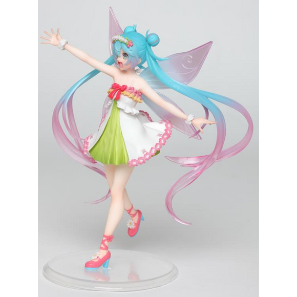 Taito: Vocaloid - Hatsune Miku (3rd Season Spring Ver.) Prize Figure - Bards & Cards