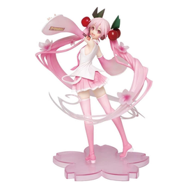Taito: Vocaloid - Sakura Miku (Newly Written 2020 Ver.) Prize Figure - Bards & Cards