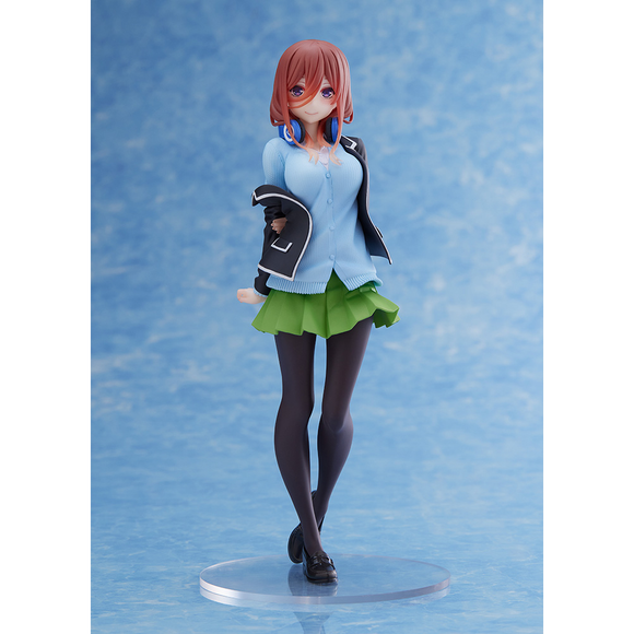 Taito: The Quintessential Quintuplets - Nakano Miku (Uniform Ver.) Renewal Coreful Prize Figure - Bards & Cards
