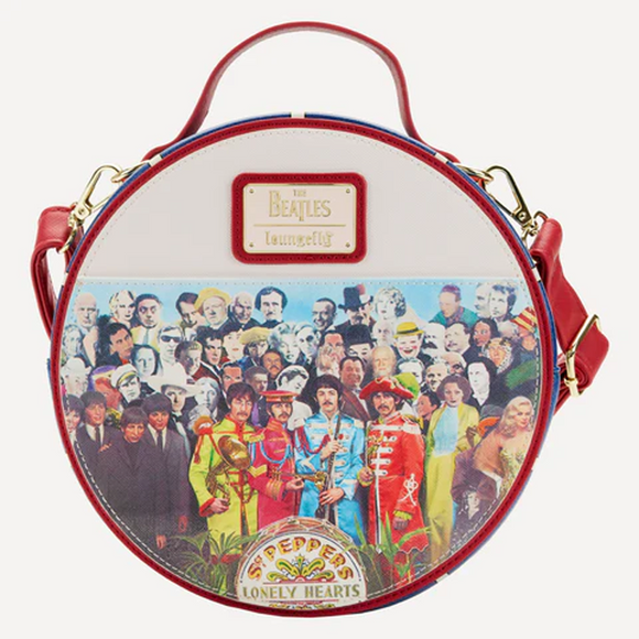 Loungefly: The Beatles - Sgt. Peppers Lonely Hearts Club Band Crossbody Bag - Bards & Cards