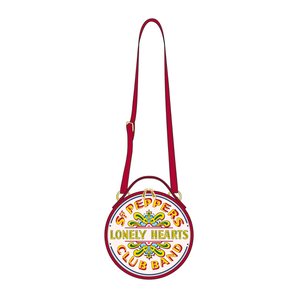 Loungefly: The Beatles - Sgt. Peppers Lonely Hearts Club Band Crossbody Bag - Bards & Cards
