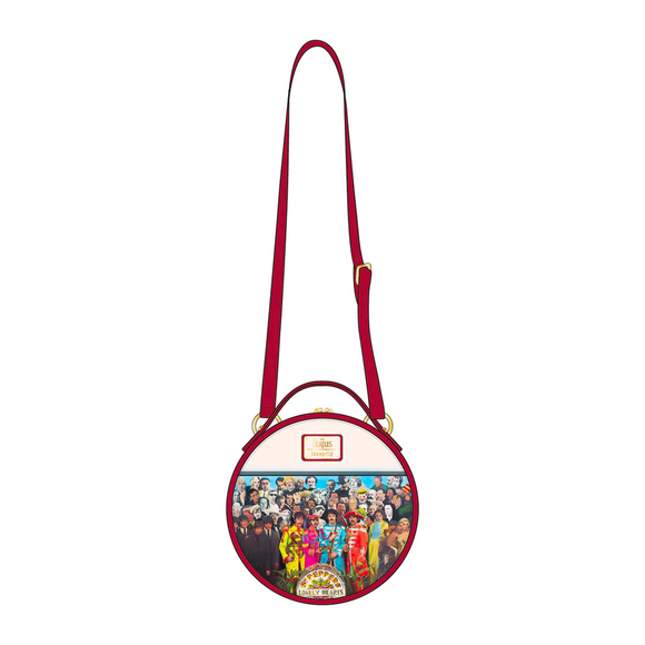 Loungefly: The Beatles - Sgt. Peppers Lonely Hearts Club Band Crossbody Bag - Bards & Cards