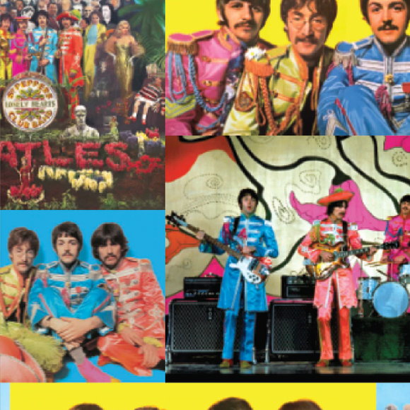 Loungefly: The Beatles - Sgt. Peppers Lonely Hearts Club Band Crossbody Bag - Bards & Cards