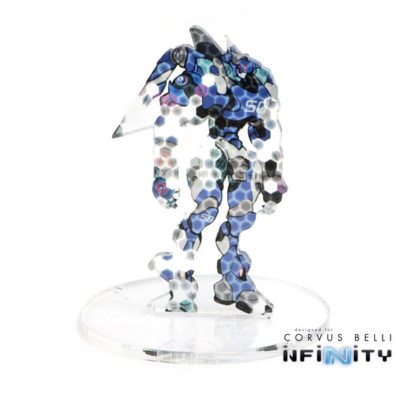 Infinity 3D Markers: Cutter (55mm Camo -6) - Bards & Cards