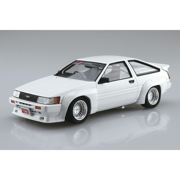 Aoshima: 1/24 TRD AE86 COROLLA LEVIN '83 (TOYOTA) Scale Model Kit #62 - Bards & Cards