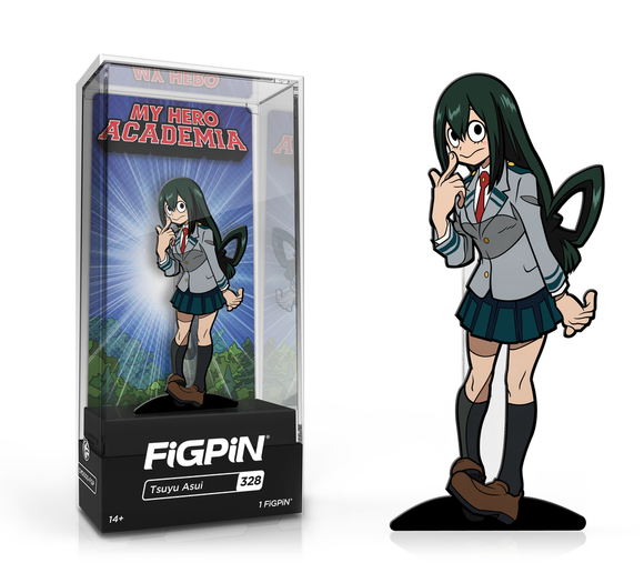 FiGPiN: My Hero Academia - Tsuyu Asui #328 - Bards & Cards