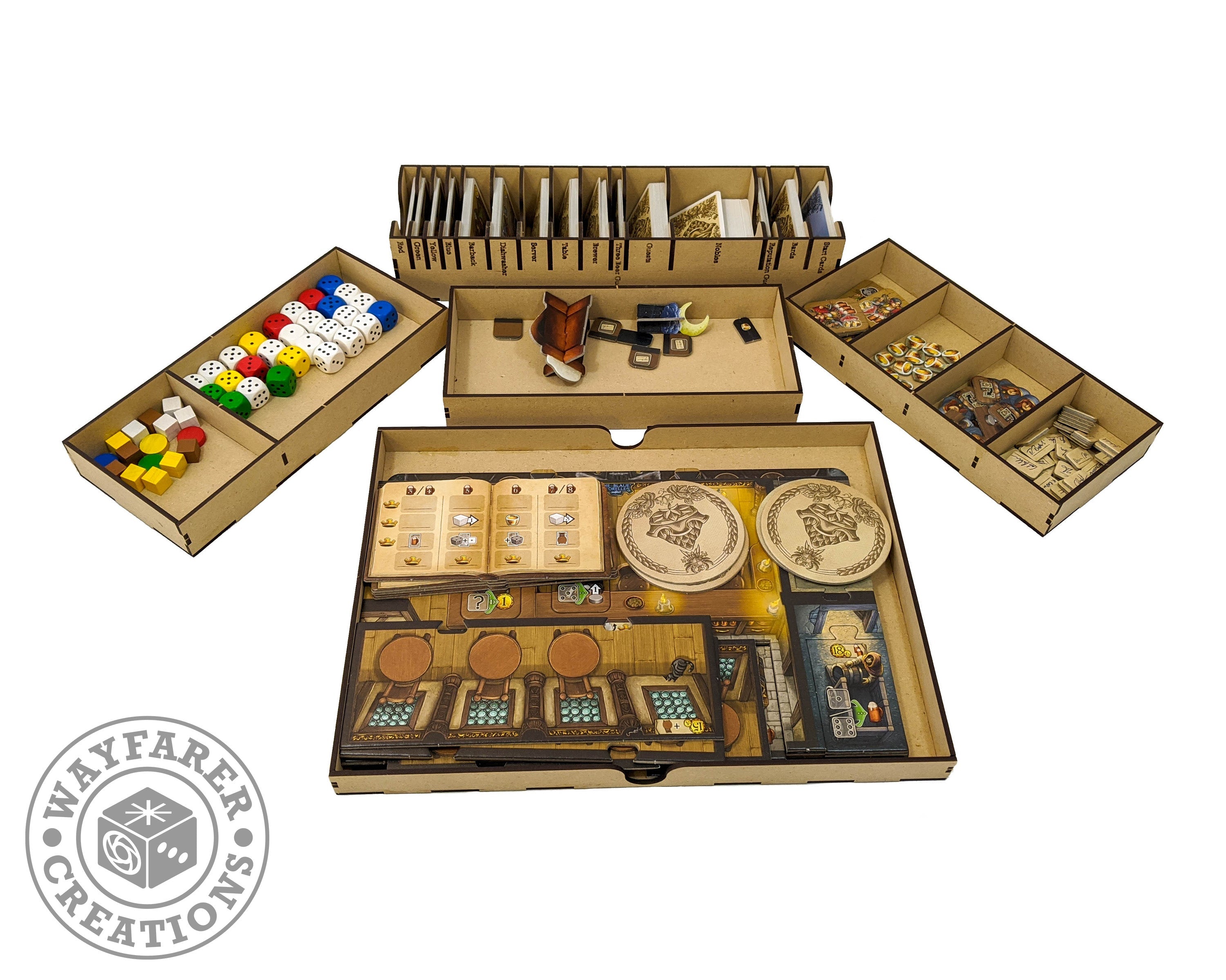 Taverns of Tiefenthal Board Game Organizer Insert - 0