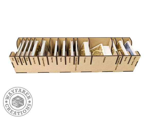Taverns of Tiefenthal Board Game Organizer Insert - Bards & Cards