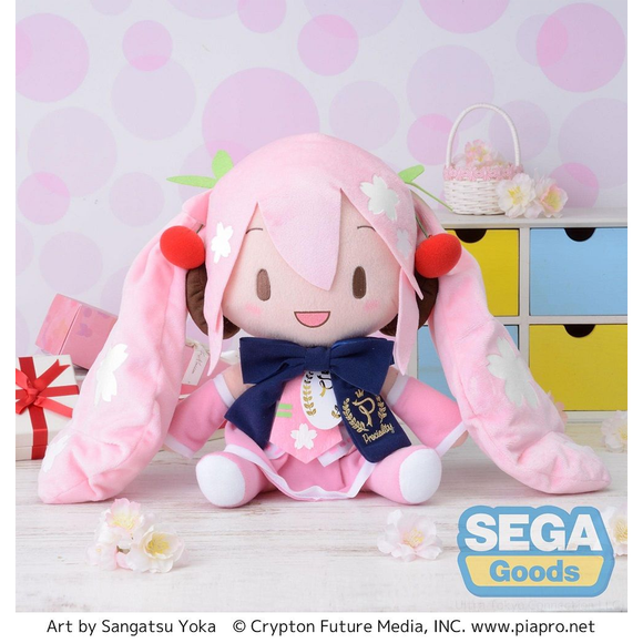 [PRE-ORDER] SEGA: Hatsune Miku: Sakura Miku Preciality SP Plush - Bards & Cards