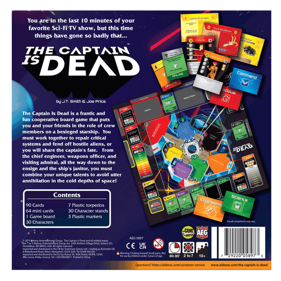 The Captain is Dead - Bards & Cards