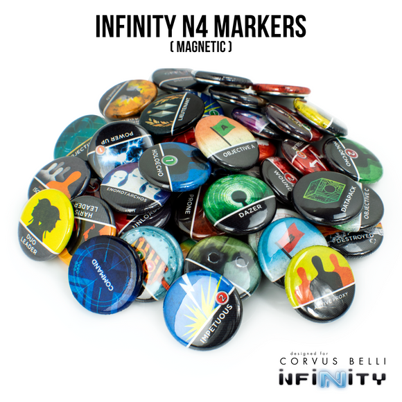 INFINITY N4 MAGNETIC MARKERS - Bards & Cards