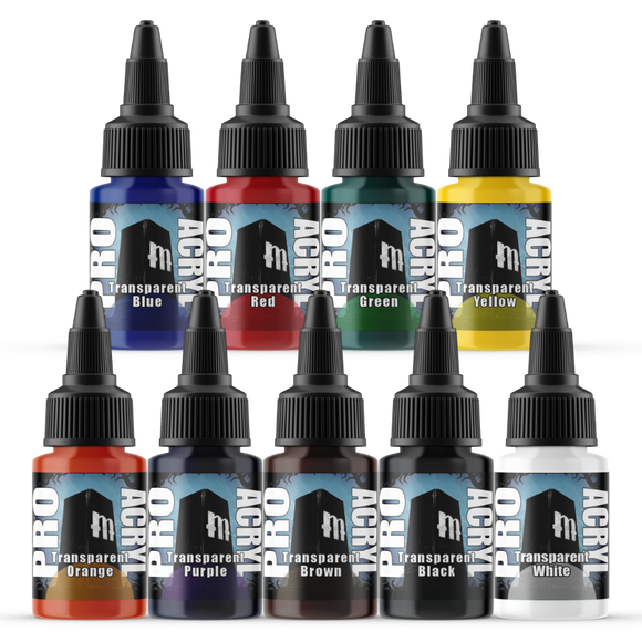 Pro Acryl: Expansion Set #2 - Transparents! - Bards & Cards