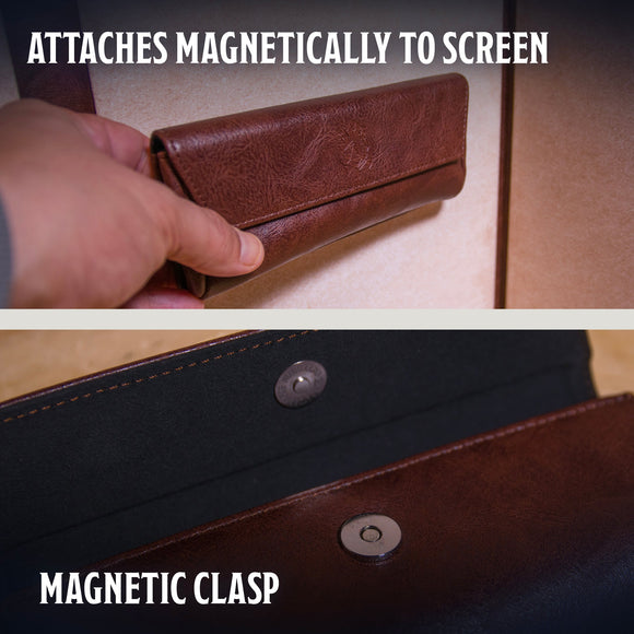 Large Magnetic Pouch - Premium Storage for Game Master Screen DM Accessories - Bards & Cards