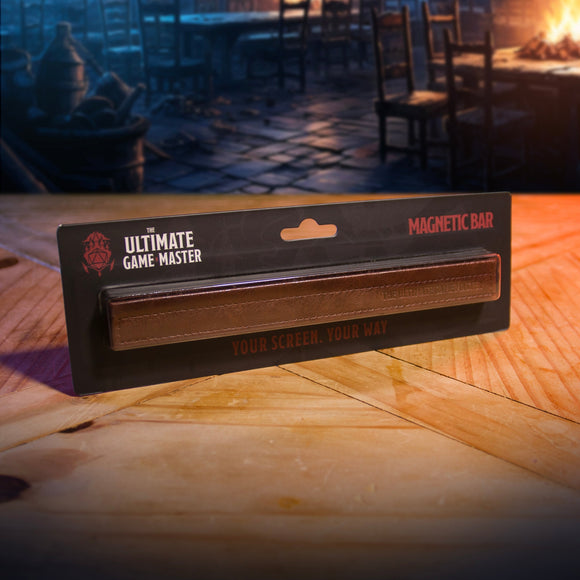 Magnetic Bar Set - Screen Extension Hardware for Ultimate Game Master Screen - Bards & Cards