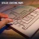 Magnetic Map Pack - Dry-Erase Battle Maps for D&D Combat & Game Master Screen-6