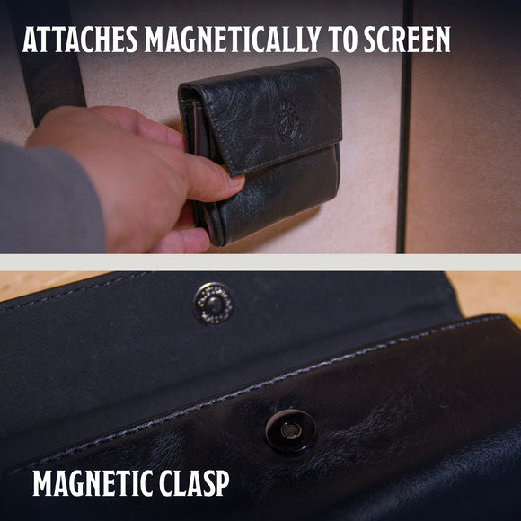 Small Magnetic Pouch - Compact Storage for DM Screen Accessories & Dice - Bards & Cards