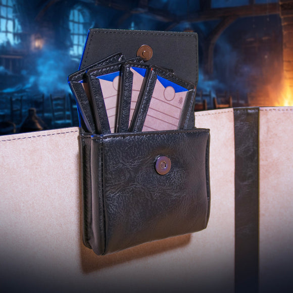 Small Magnetic Pouch - Compact Storage for DM Screen Accessories & Dice - Bards & Cards