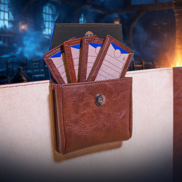 Small Magnetic Pouch - Compact Storage for DM Screen Accessories & Dice - Bards & Cards